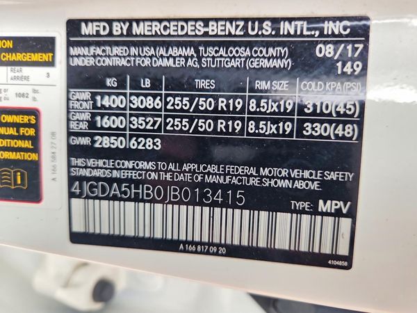 2018 MERCEDES-BENZ GLE GLE350-4M