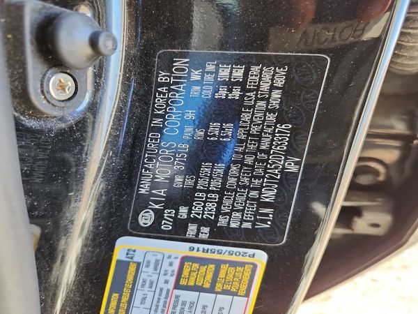 2013 KIA SOUL All Trims