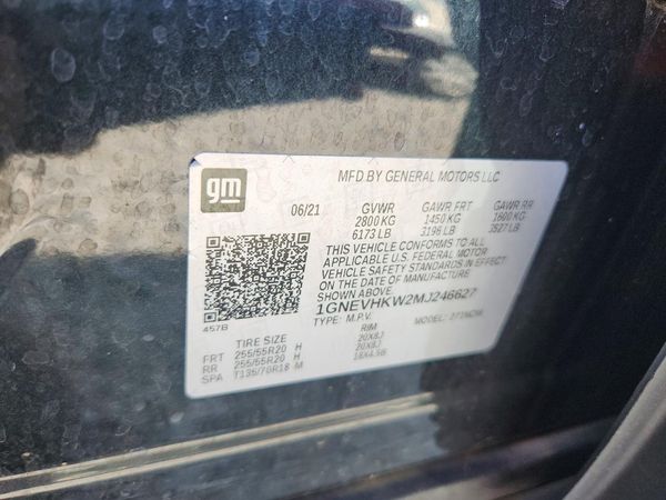2021 CHEVROLET TRAVERSE LT