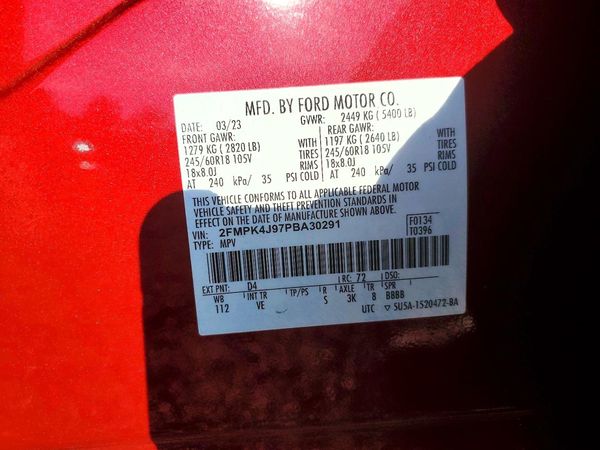 2023 FORD EDGE SEL