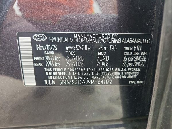 2023 HYUNDAI SANTA FE