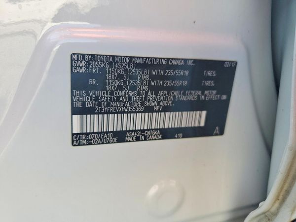 2017 TOYOTA RAV4