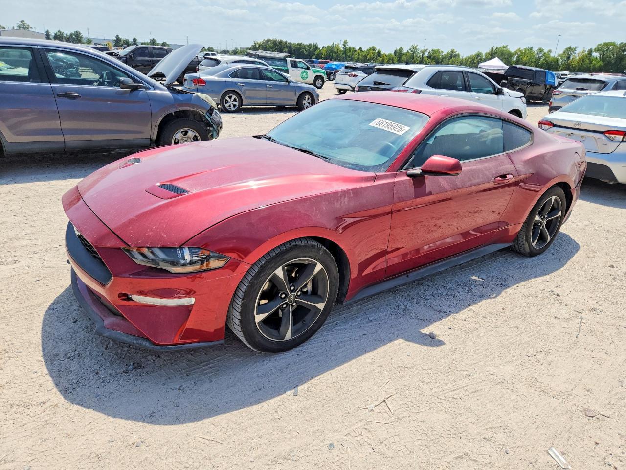 2018 FORD MUSTANG EC I4 Coupe — Front 3/4