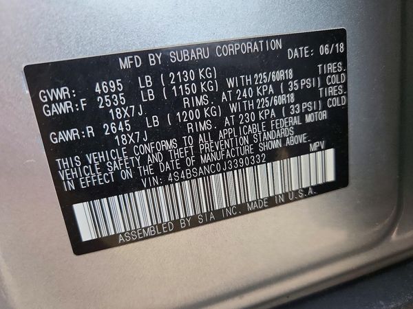 2018 SUBARU OUTBACK Limited+M/R+ES+NAVI