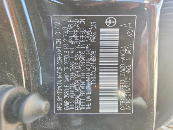 2012 TOYOTA PRIUS