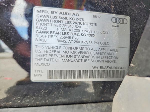 2018 AUDI Q5