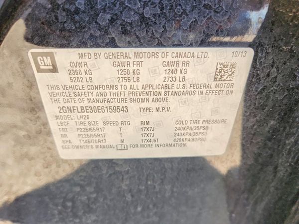 2014 CHEVROLET EQUINOX