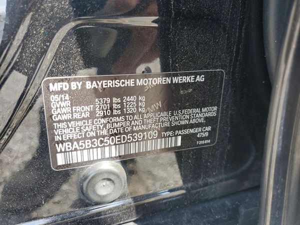 2014 BMW 5 SERIES xDrive