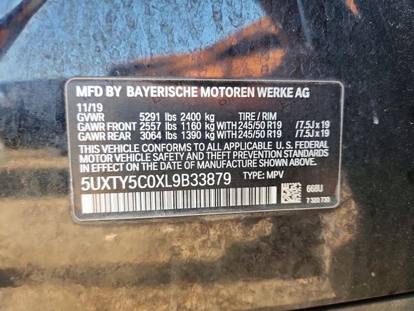 2020 BMW X3