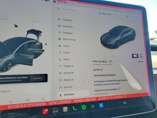 2018 TESLA MODEL 3