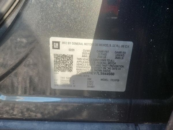 2020 CHEVROLET EQUINOX LS