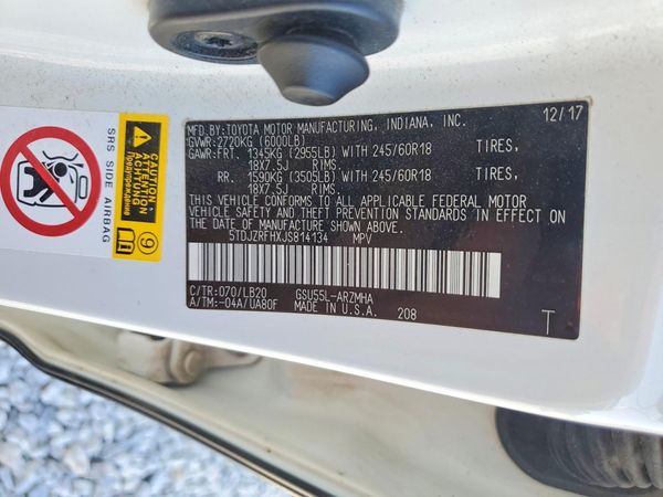 2018 TOYOTA HIGHLANDER