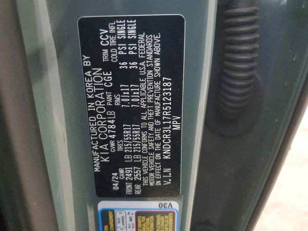 2024 KIA NIRO Wind