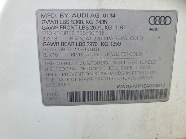 2014 AUDI Q5 Premium Plus