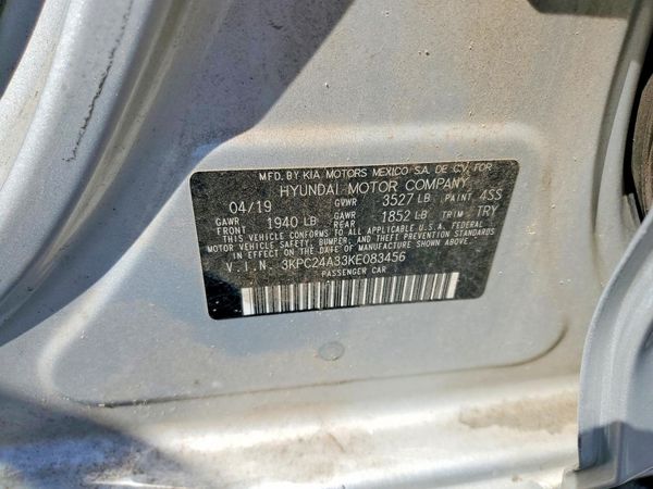 2019 HYUNDAI ACCENT SE and SEL