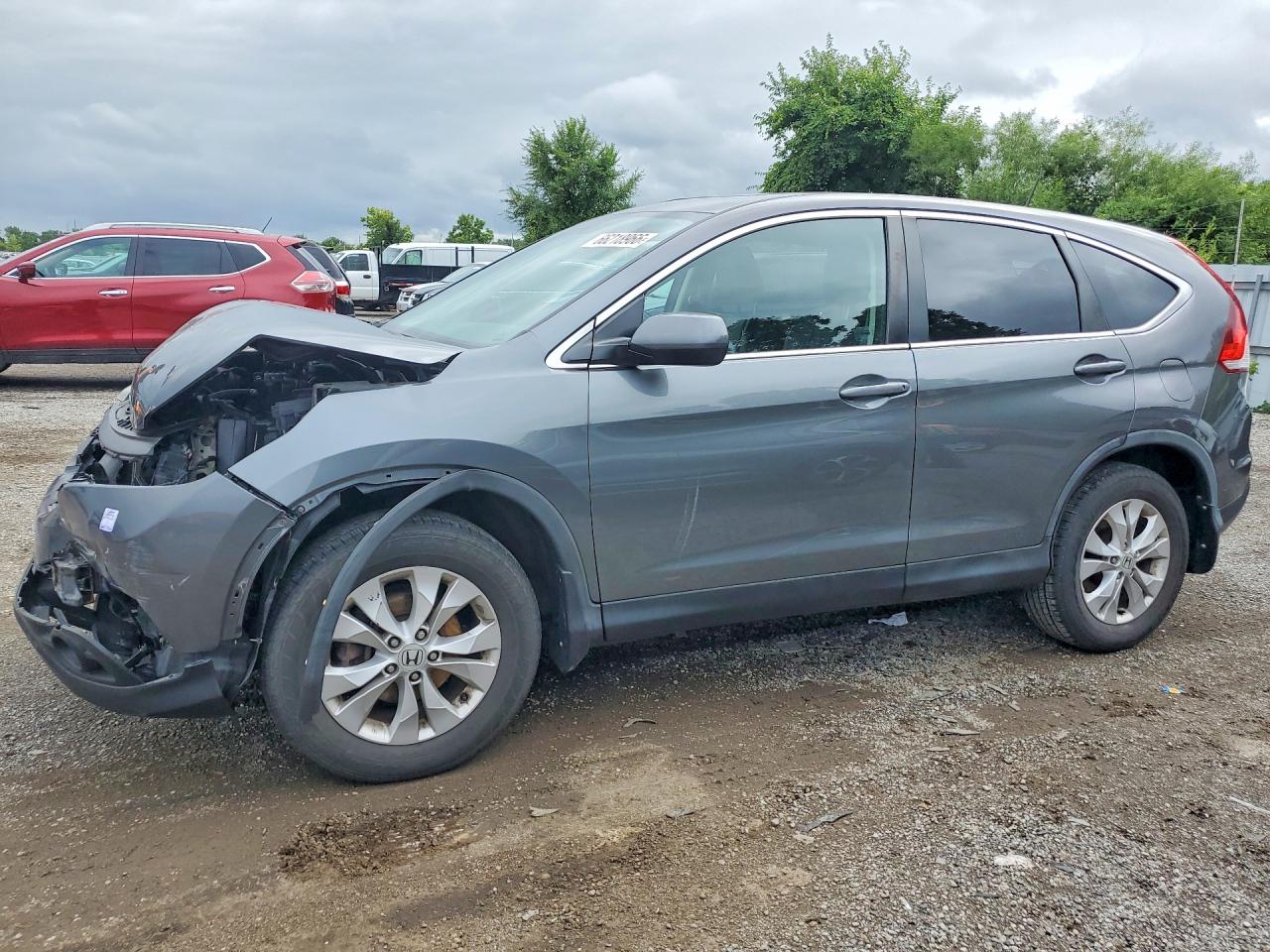 2014 HONDA CRV EX-L — Front 3/4