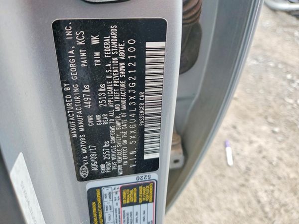 2018 KIA OPTIMA