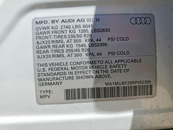 2024 AUDI Q4 E-TRON