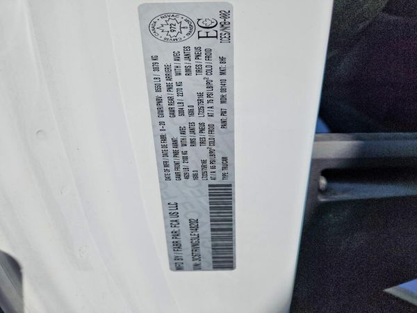 2020 RAM PROMASTER 1500 VF