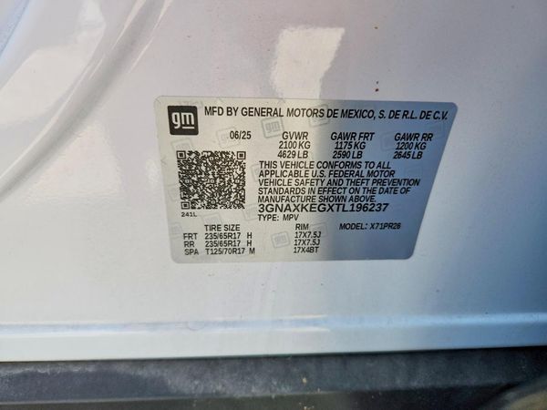 2026 CHEVROLET EQUINOX