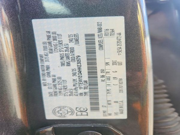 2017 FORD F150 SuperCrew