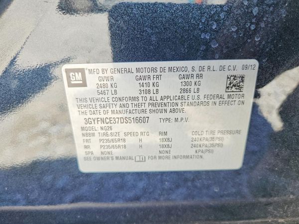2013 CADILLAC SRX Luxury