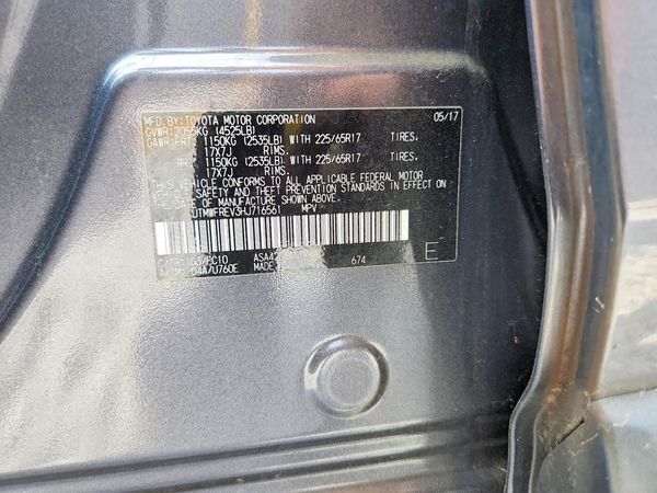 2017 TOYOTA RAV4 XLE