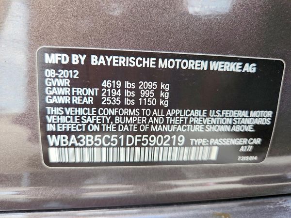 2013 BMW 328