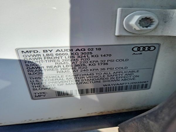 2018 AUDI Q7