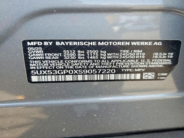 2025 BMW X3