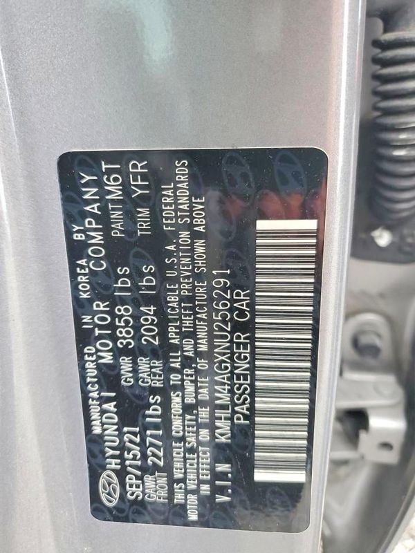 2022 HYUNDAI ELANTRA SEL