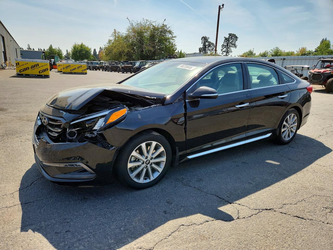 2017 HYUNDAI SONATA — Front 3/4