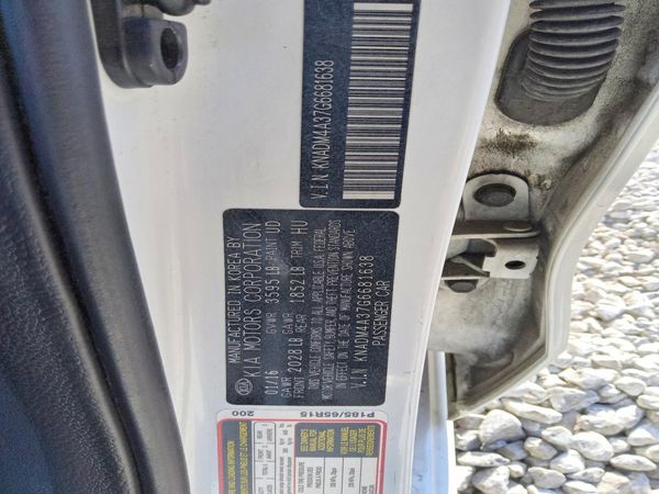 2016 KIA RIO LX A/T — VINS