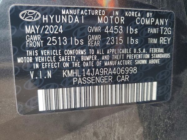 2024 HYUNDAI SONATA