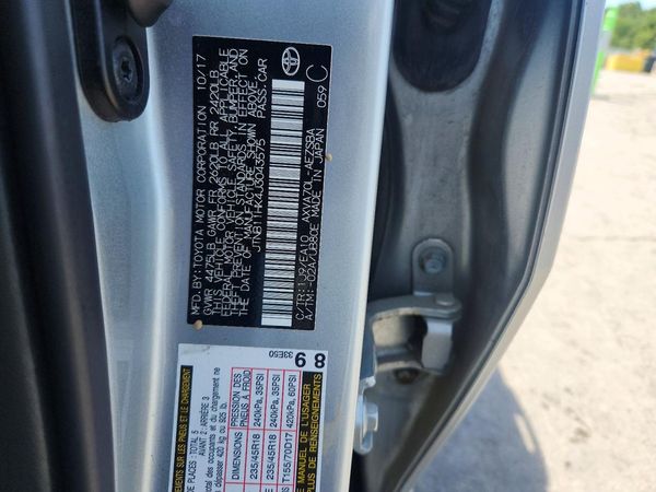 2018 TOYOTA CAMRY LE/SE/XLE/XSE