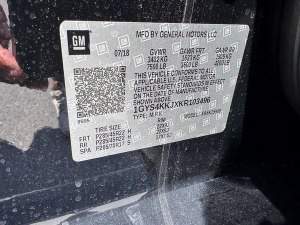 2019 CADILLAC ESCALADE ESV Platinum