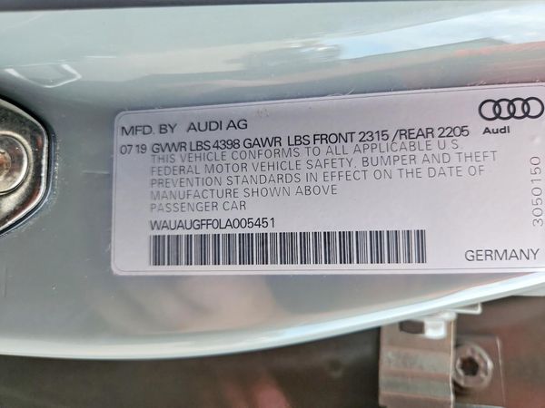 2020 AUDI A3 Premium