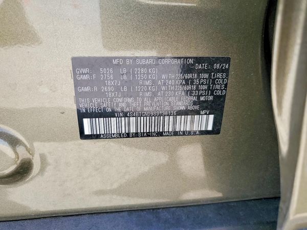2025 SUBARU OUTBACK