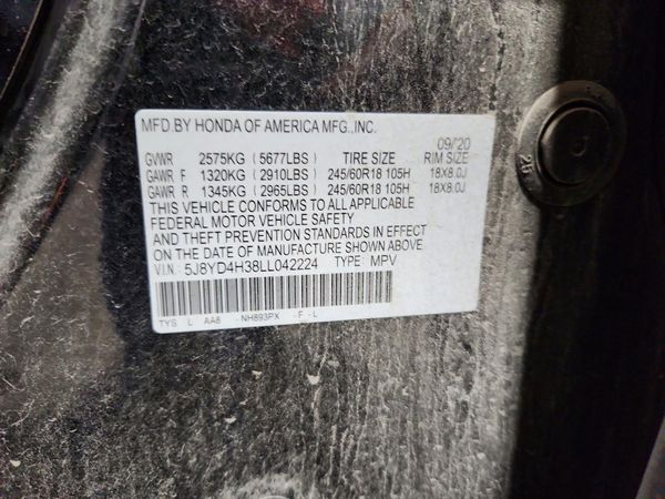 2020 ACURA MDX SH-AWD