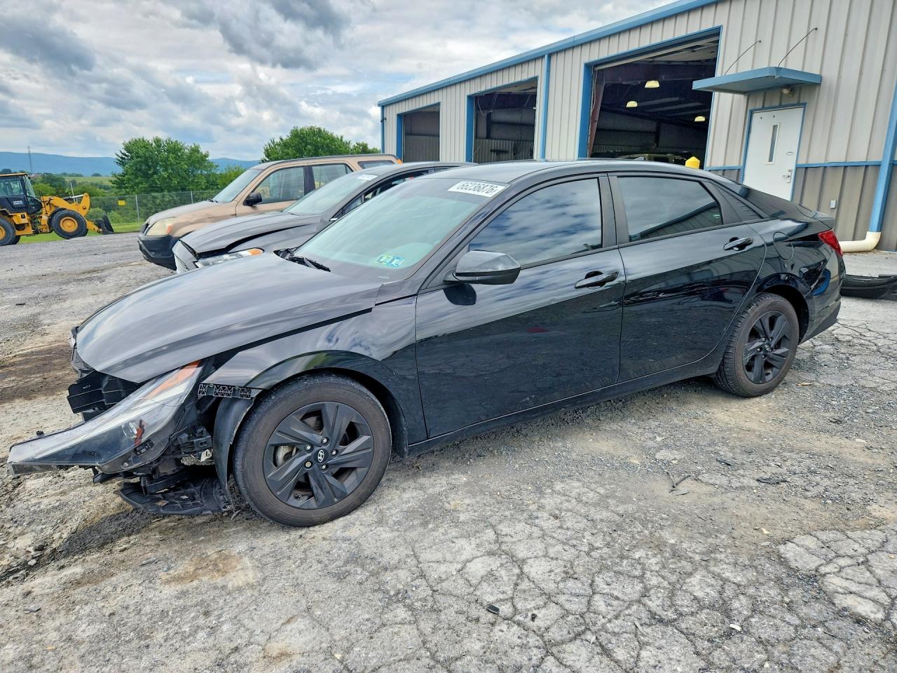 2021 HYUNDAI ELANTRA Blue