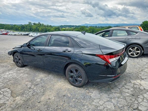 2021 HYUNDAI ELANTRA Blue