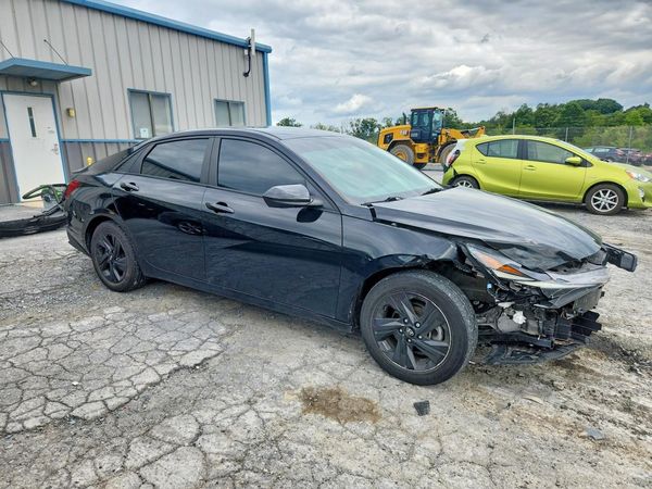 2021 HYUNDAI ELANTRA Blue