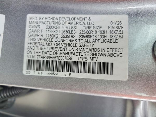 2026 HONDA CR-V