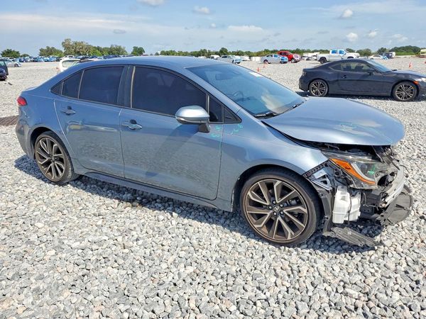 2020 TOYOTA COROLLA SE, CVT — Passenger 3/4