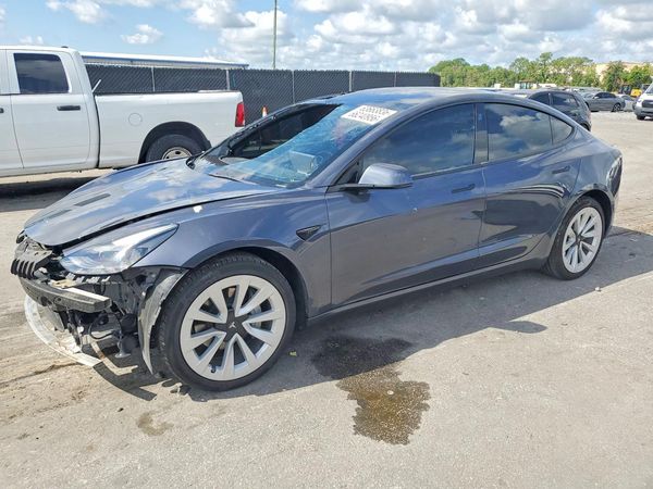 2022 TESLA MODEL 3 — Front 3/4