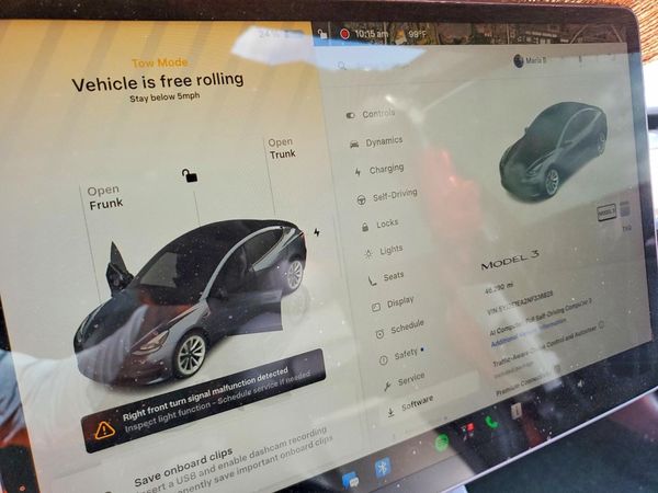 2022 TESLA MODEL 3 — ODOM