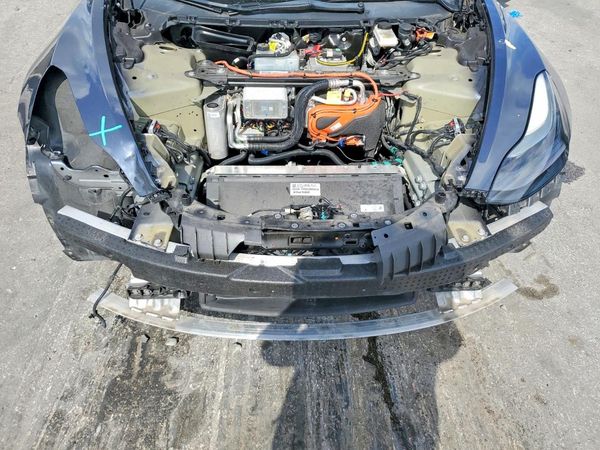 2022 TESLA MODEL 3 — Engine bay
