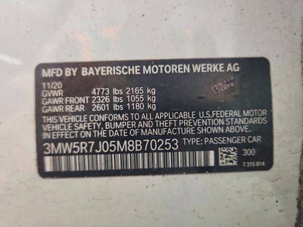2021 BMW 330XI
