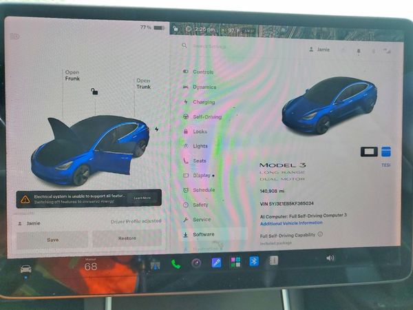 2019 TESLA MODEL 3