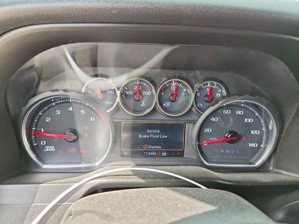 2021 CHEVROLET SILVERADO Custom — ODOM